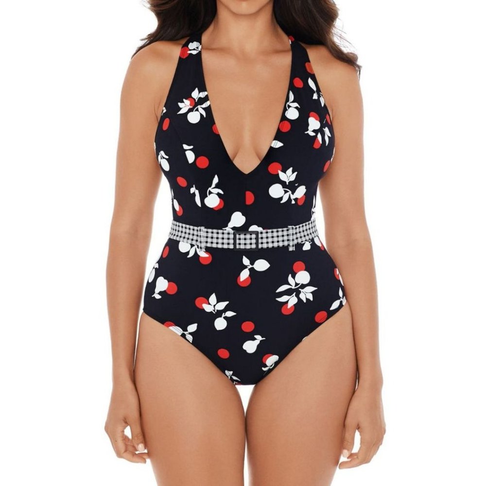 SKINNY DIPPERS  Fruiti Tutti Thrill One-Piece (M) - NWT